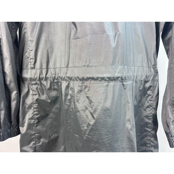 Ralph Lauren Polo Golf PGA Windbreaker Jacket Women Large Hoodie Zip Silver SZ M - Picture 11 of 12